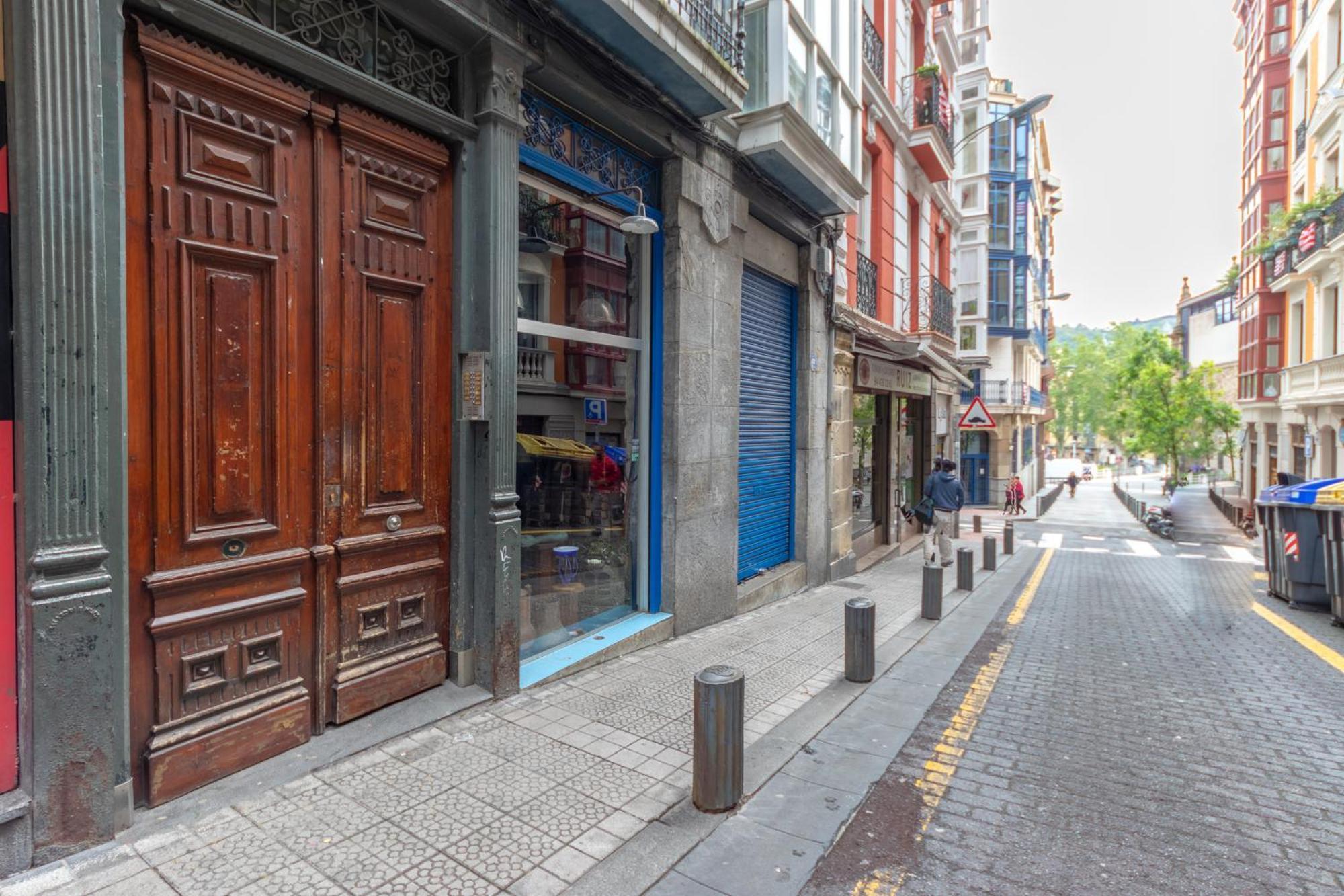 Encantador Apartamento En El Casco Antiguo De Bilbao Esterno foto